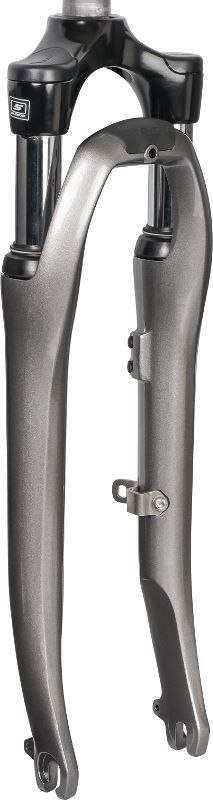 SR Suntour CR-8R Suspension Fork 270mm, 50mm Metaliczny ciemnoszary Gunmetal