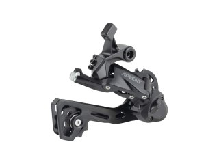 MicroSHIFT ADVENT RD-M6195 9-Speed Rear Derailleurs Średni wózek Czarny