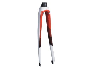 Trek 2017 Domane SLR 7 700c Fork 355mm, 48mm Biały/Pomarańczowy