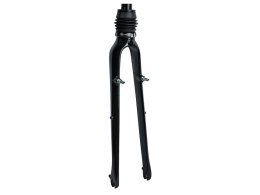 Bontrager SPA SS7 Cantilever Brake 700C Suspension Fork 300mm, 35mm Czarny/Czarny Solid Charcoal