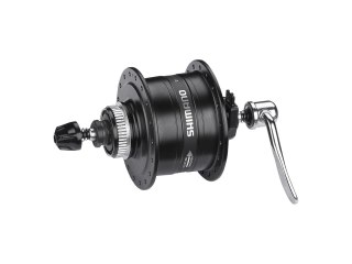 Shimano DH-3D37-QR 6V 3.0W 36H 100mm Centerlock Front Hub Czarny