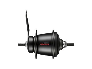 Shimano IGH SG-C3001 7-Speed Roller 36H 130x182mm Rear Hub 7 wewnętrznych przełożeń Srebrny