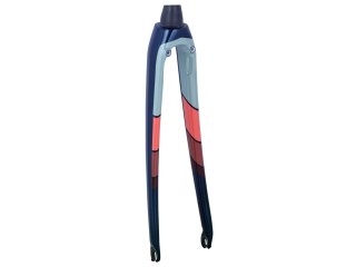 Trek 2017 Domane SL 8 700c Fork 270mm, 53mm Ciemny błękitny/Szary Shady