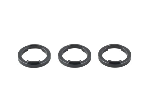 Trek Knock Block Headset Spacers 5mm x 28.6mm Czarny Trek