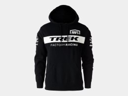 Bluza z kapturem w barwach Trek Factory Racing, czarna, rozmiar S