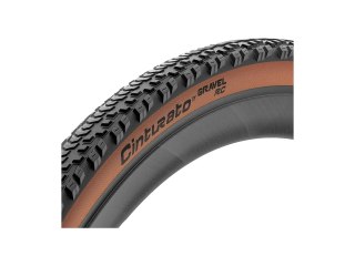 Opona gravelowa Pirelli Cinturato Gravel RC 700C x 45mm Czarny/Brązowy 2024