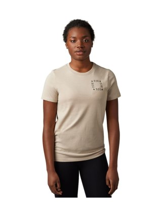 Fox Racing Women's Hinkley Tee L Kremowy 2024