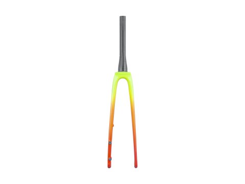 Fork Rigid Trek Madone SLR 40R Rad Yellow/Rad Coral