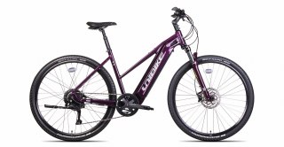 Unibike Falcon Damski Burgundowy 2024 17"