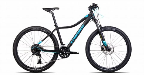 Unibike Fusion Lady 27.5" Czarno Turkusowy 2024 17"