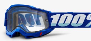 Gogle Rowerowe 100% Accuri 2 Enduro Moto Blue (Szyba Przezroczysta Podwójna)