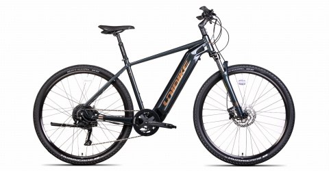 Unibike Falcon Męski Czarny 2024 17"