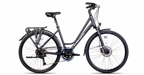 Unibike Voyager Damski Szary 2024 17"