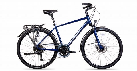 Unibike Voyager Męski Granatowy 2024 17"