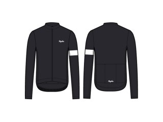 Jersey Rapha 24 Core Thermal Long Sleeve XX-Large Black