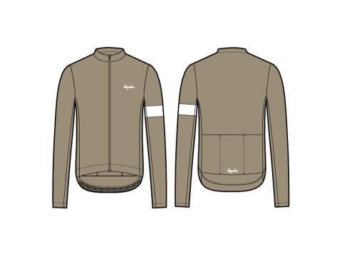 Jersey Rapha 24 Core Thermal Long Sleeve X-Large Light Brown