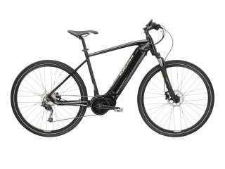 Kross EVADO HYBRID 3.0 MĘSKI CZARNY BEŻOWY POŁYSK 28" L