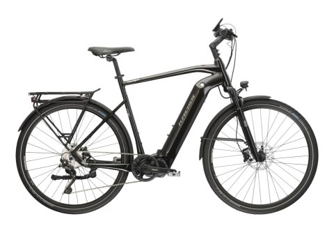 Kross TRANS HYBRID 6.0 MĘSKI CZARNY GRAFITOWY POŁYSK 28" XL