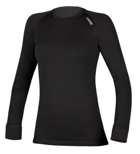 Longsleeve Attiq Tecnostrech Czarny Damski L