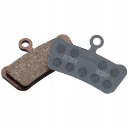 SRAM AM DB BRAKE PAD ORG/STL TRL