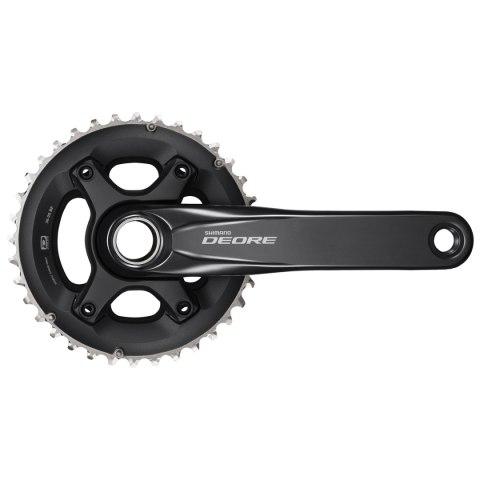 SHIMANO DEORE Mechanizm korbowy FC-M6000-2 10 rzędów 1750 mm 36-26T Czarny