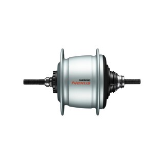 SHIMANO NEXUS Piasta z wewnętrznymi przełożeniami SG-C6001-8R 8 rzędów Hamulce rolkowe 184 mm Srebrny