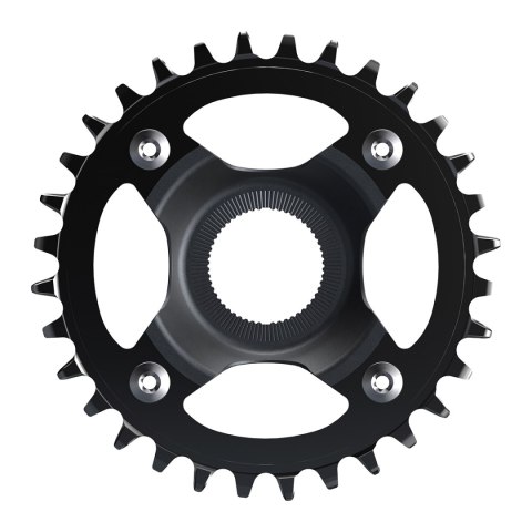 SHIMANO Tarcza mechanizmu korbowego CR-EM800 12 rzędów bez osłony 32T Czarny