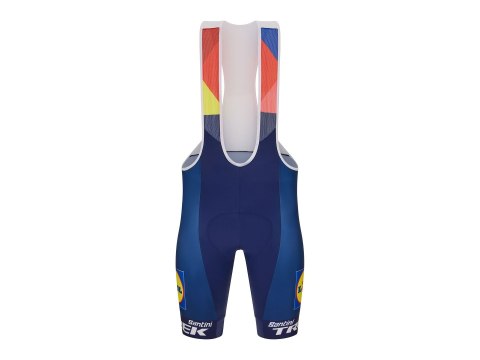 Short Santini Trek Replica Bib X-Small Blue/Yellow