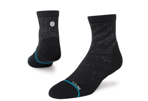 Skarpetki Stance Run Light Quarter Black L