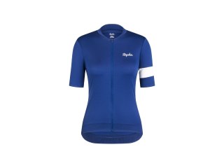 Koszulka Rapha 25 Core damska XS niebieska/biały pas