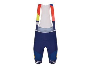 Short Santini Trek Team Bib Medium Blue/Yellow