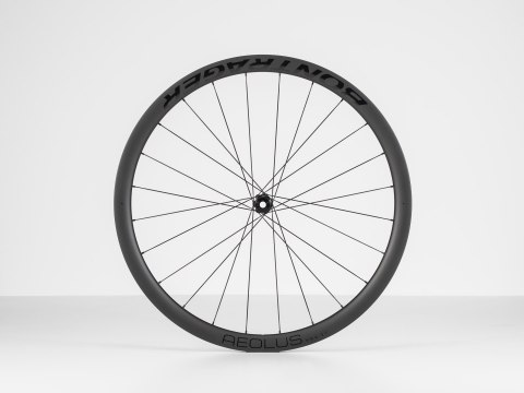 Koło przednie pod tarcze Bontrager Aeolus Pro 37 Disc TLR, 100, 700, 24H, czarne