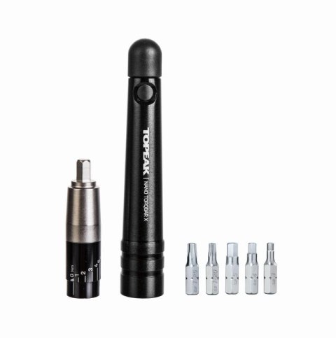 TOPEAK Klucz Nano Torqbar X 2-6Nm 5 tool bits