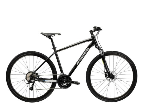 Kross Evado 4.0 Męski Czarny Srebrny Połysk 2025 (L)