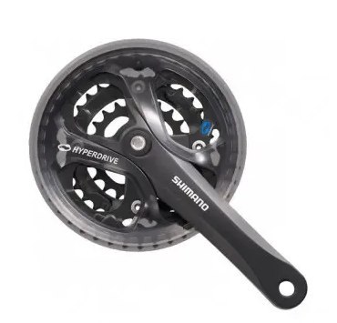 Mechanizm SHIMANO korbowy 8rz czarny fc-m361 42/32/22 175mm