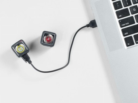 Zestaw lampek rowerowych Trek Ion 100 R/Flare R City