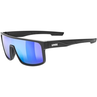 Okulary UVEX LGL 51 black mat mirror green