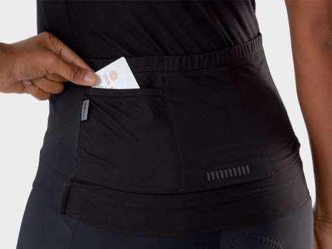 Damska koszulka rowerowa Trek Circuit Czarna (L)