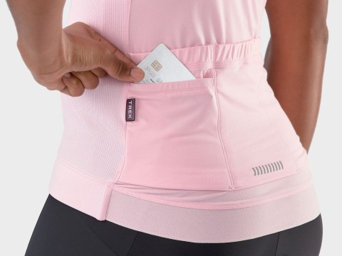 Damska koszulka rowerowa Trek Circuit Różowa (L)