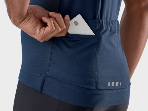 Koszulka Bontrager Circuit Granatowa Czerwona (L)