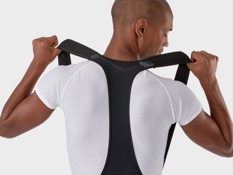 Spodenki Trek Velocis z szelkami Czarne (L)