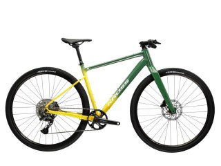 Kross Esker Flatbar Czarny Zielony Połysk 2025 (M)