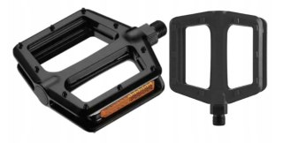 PEDAŁY VP - 535 NYLON CZARNE OŚ BORON (BOX) ODBLASKI