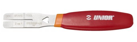 Przyrząd do rozpychania klocków hamulców tarczowych i prostowania tarczy