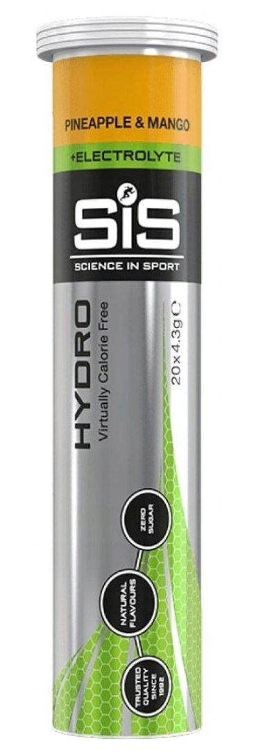 SIS Tabletki Nawadniające Ananas Mango Tuba 20x4g