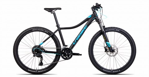 Unibike Fusion Lady 27.5" Czarno Turkusowy 2024 (17")