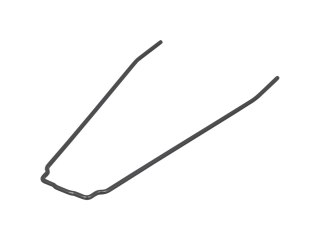 Fender Part Trek Diamant SKS Stay 65mm 270mm Square Black