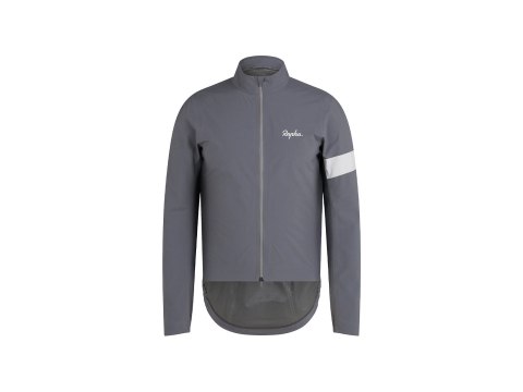Jacket Rapha 25 Core Rain Men Large Grey/White