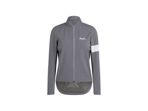 Jacket Rapha 25 Core Rain Women Medium Grey/White