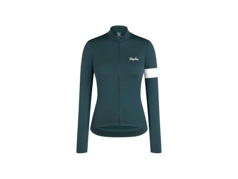 Jersey Rapha 25 Core Thermal LS Women Small Forest Green